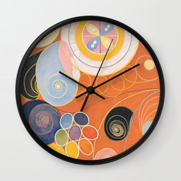 Hilma Af Klint Group IV No 3 Wall Clock