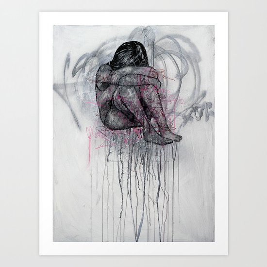 Trafficked Art Print