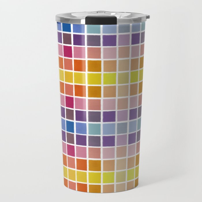 Gouache Gradient Mix Travel Mug