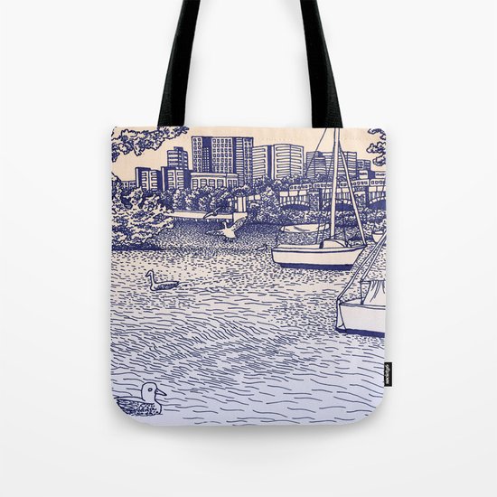 Charles River Esplanade Tote Bag