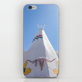 Tepee Curios Route 66 Travel Photography iPhone Skin