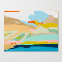 abstract summer landscape Canvas Print