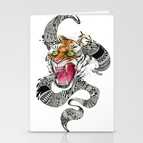 RAWR Stationery Cards