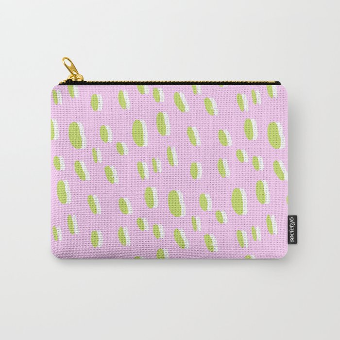 Neon Leopard Print Carry-All Pouch