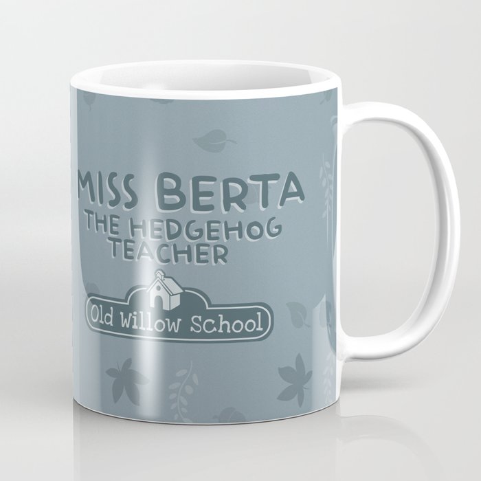 Miss Berta the Hedgehog Teacher Coffee Mug