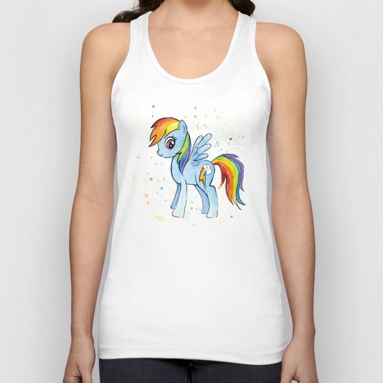 Rainbow Dash MLP Pony Unisex Tank Top