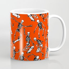 Grim Ripper Skater RED Coffee Mug