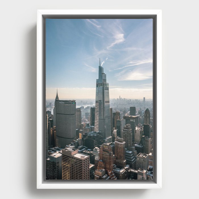 New York City Framed Canvas