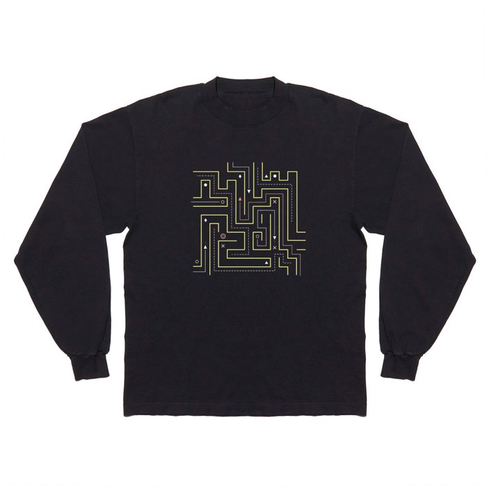 Maze Game Long Sleeve T Shirt