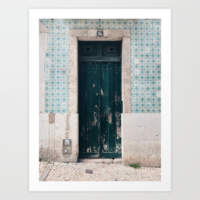 Emerald City / Lisbon, Portugal Art Print