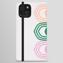 Abstraction_EYES_VISION_ILLUSION_MAGIC_POP_ART_0418A iPhone Wallet Case