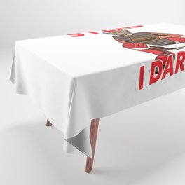 Steal I Dare You Baseball Catcher Tablecloth