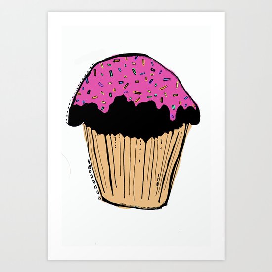 cupcake Art Print