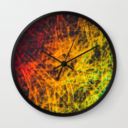 Grass Wall Clock
