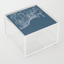 Nice city cartography Acrylic Box