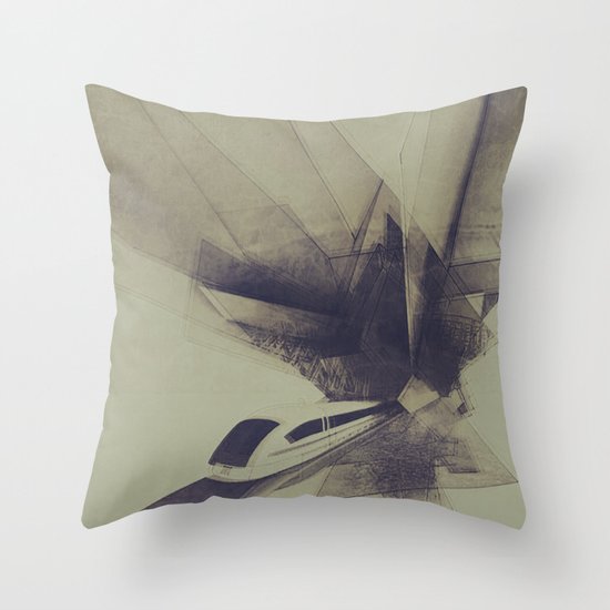 Mind The Gap Throw Pillow