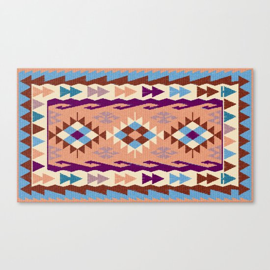 Kilim Rug Canvas Print