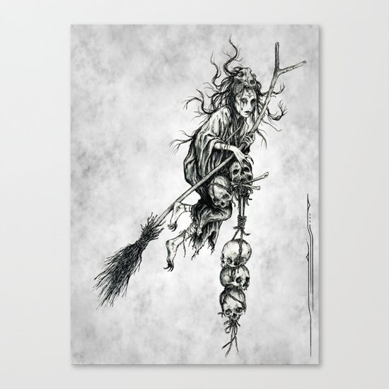 Witch Canvas Print