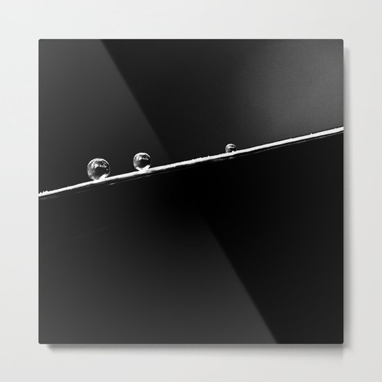in a row Metal Print