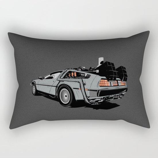 DeLorean Rectangular Pillow