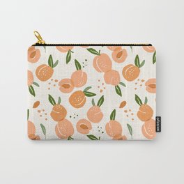 Contemporary Peaches Carry-All Pouch