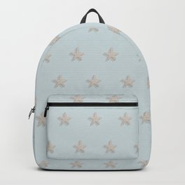 Starfish Pattern - Palldian Blue - Casart Sea Life Treasures Collection Backpack