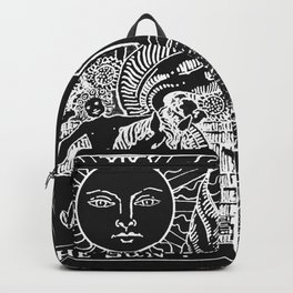 The Sun and Moon Tarot Cards | Obsidian & Pearl Backpack