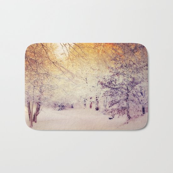 Snow Dream Bath Mat