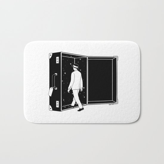 Space Traveler Bath Mat