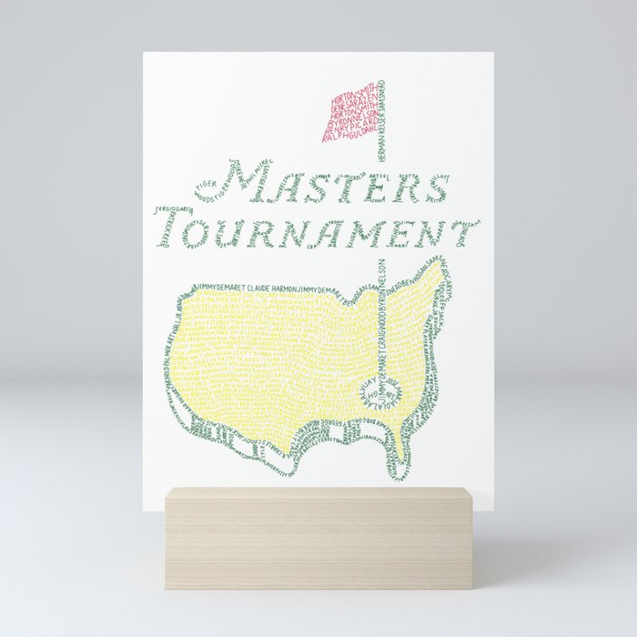 Masters Tournament Mini Art Print