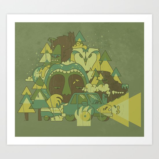 The Great Outdoors Art Print