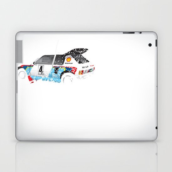 Juha Kankkunen-Juha Piironen, Peugeot 205 T16 E2, 1986 Swedish Rally Laptop & iPad Skin