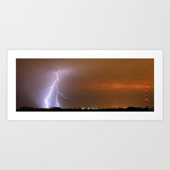 Moon Rise Art Print