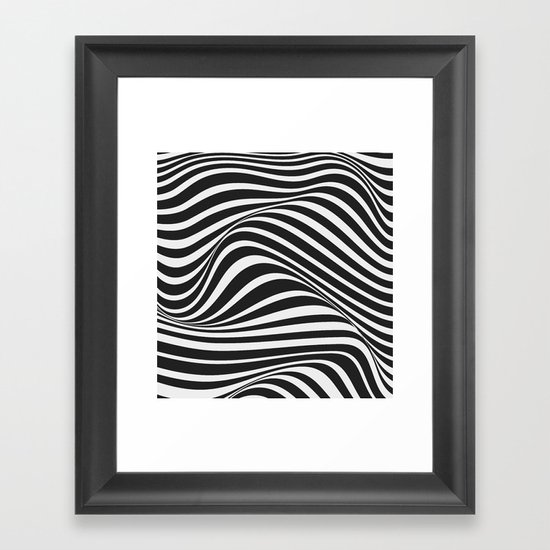 Wave Framed Art Print