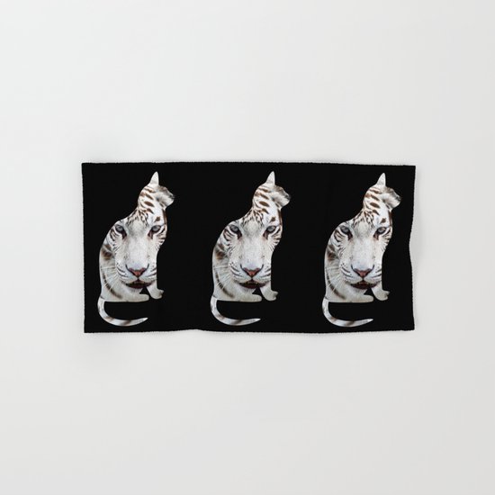 BIG AND SMALL CAT Hand & Bath Towel