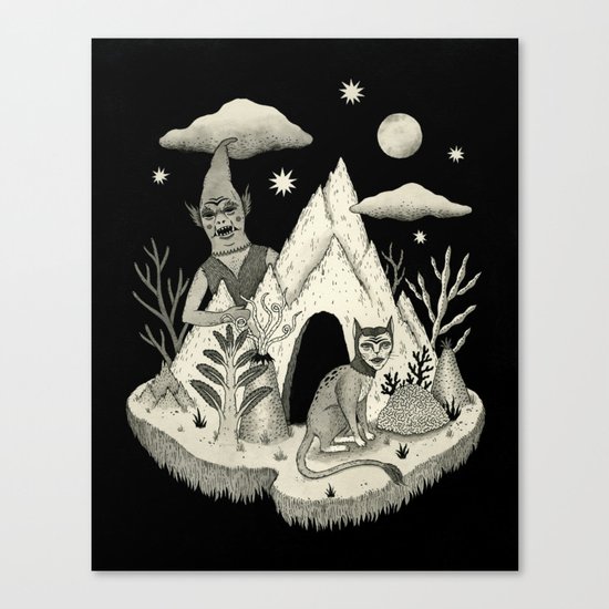 Not Alone Canvas Print