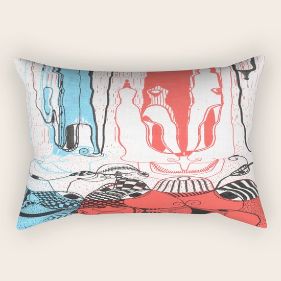 Ions Rectangular Pillow