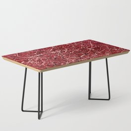 Scattered Red Coffee Table