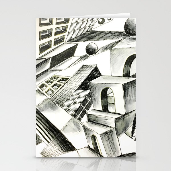 Upside Down #1 Stationery Cards