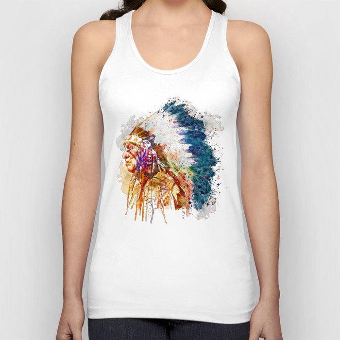 Native American Chief Tank Top