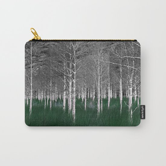 The woods are lovely, dark and deep part 1 Carry-All Pouch