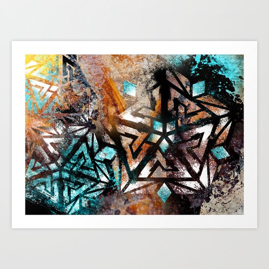 Peak Ascension Art Print