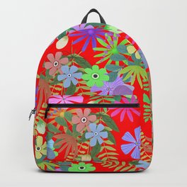Glade of flowers Backpack