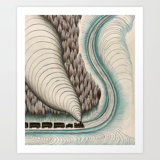 Jack London #1 Art Print