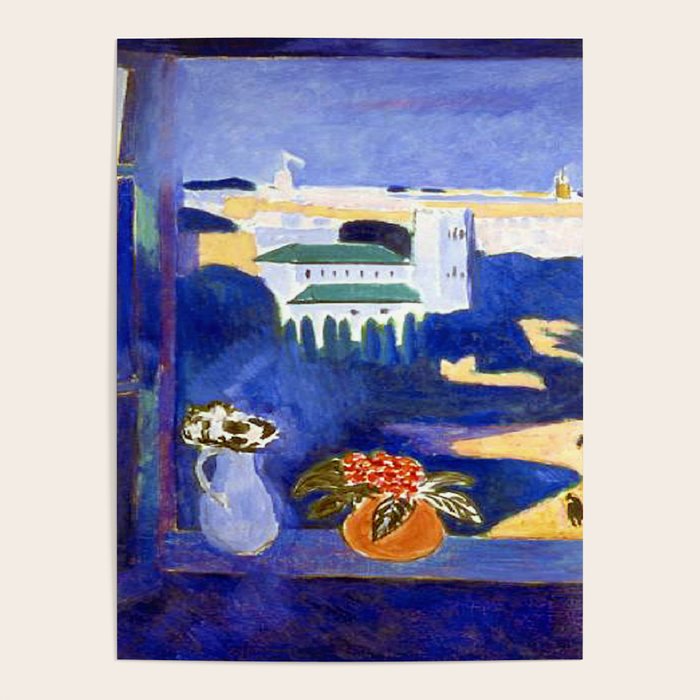 Henri Matisse Window in Tangier Poster by Jon Baran | Society6