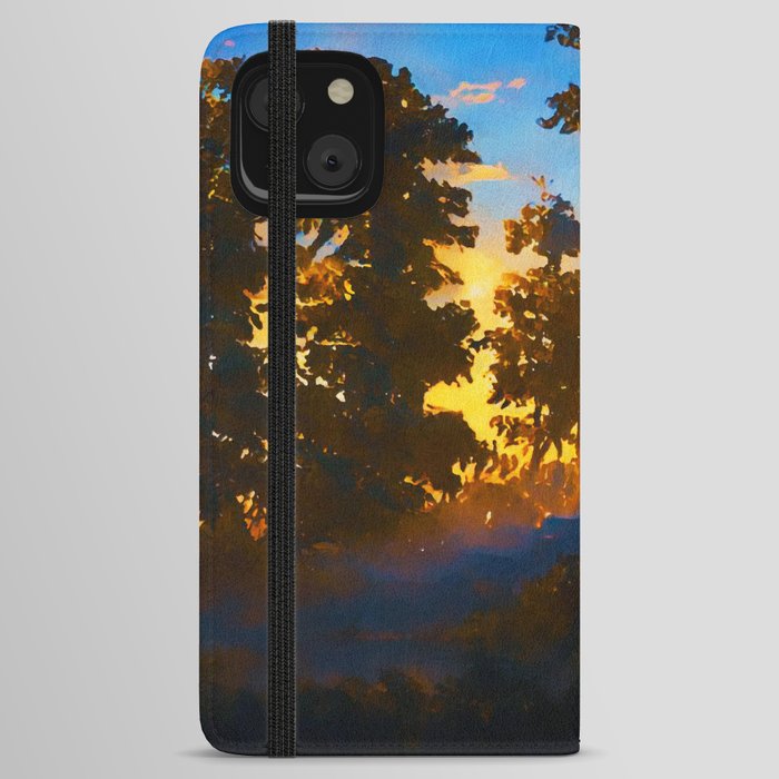 Into the Forest of Light iPhone Wallet Case