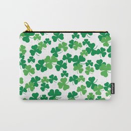St. Patricks day clover pattern Carry-All Pouch
