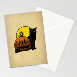 Still Life with Feline and Gourd Stationery Cards