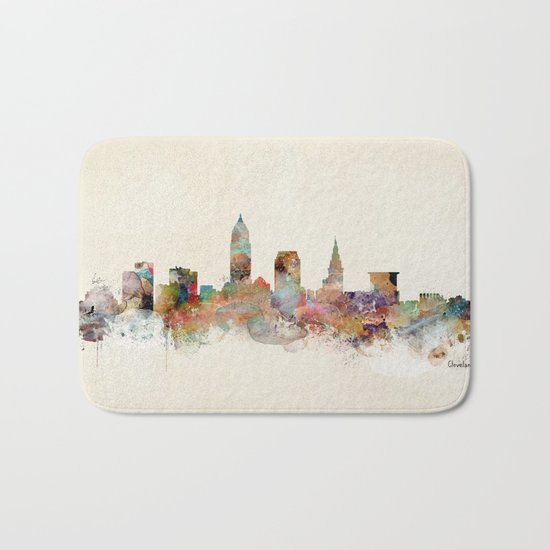 cleveland ohio Bath Mat