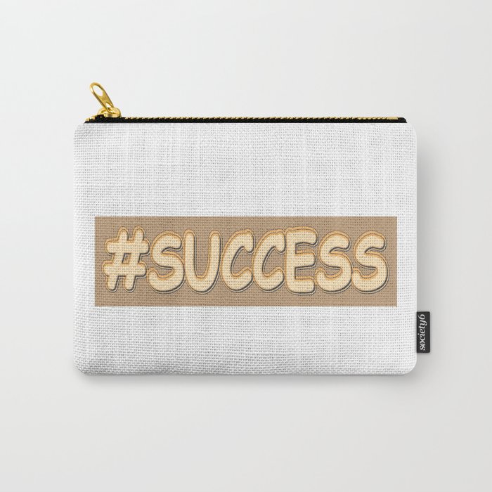 "#SUCCESS" Cute Design. Buy Now Carry-All Pouch